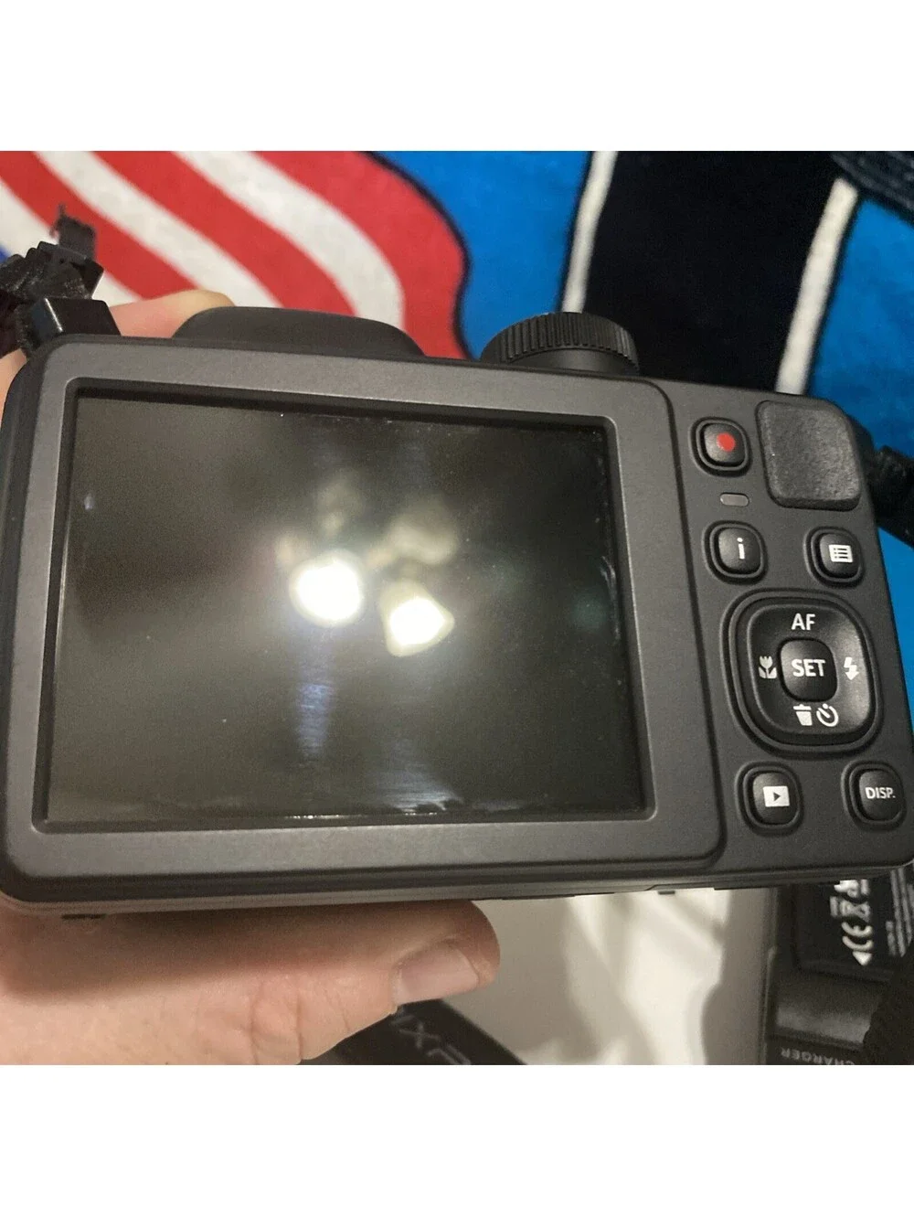 Kodak PIXPRO AZ421 Digital Camera  6MP Digital 2 Batteries Card Charger Tested